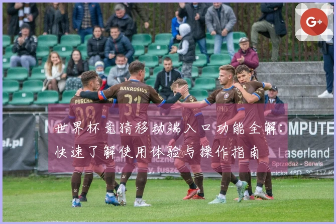 世界杯竞猜移动端入口功能全解：快速了解使用体验与操作指南